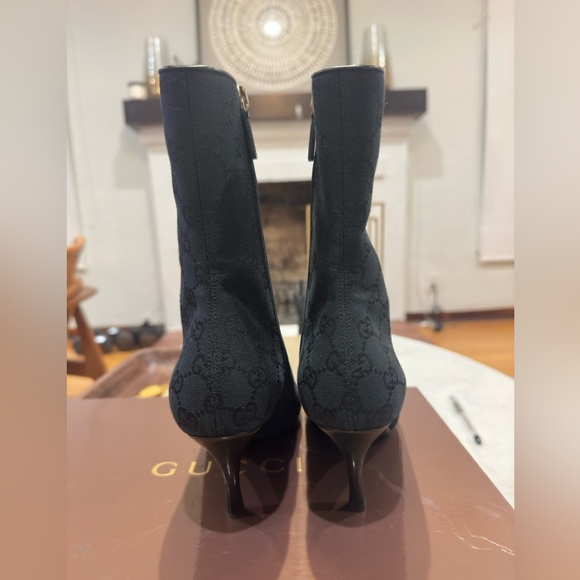 Gucci Canvas boots size 35 1/2 - Picture 13 of 16